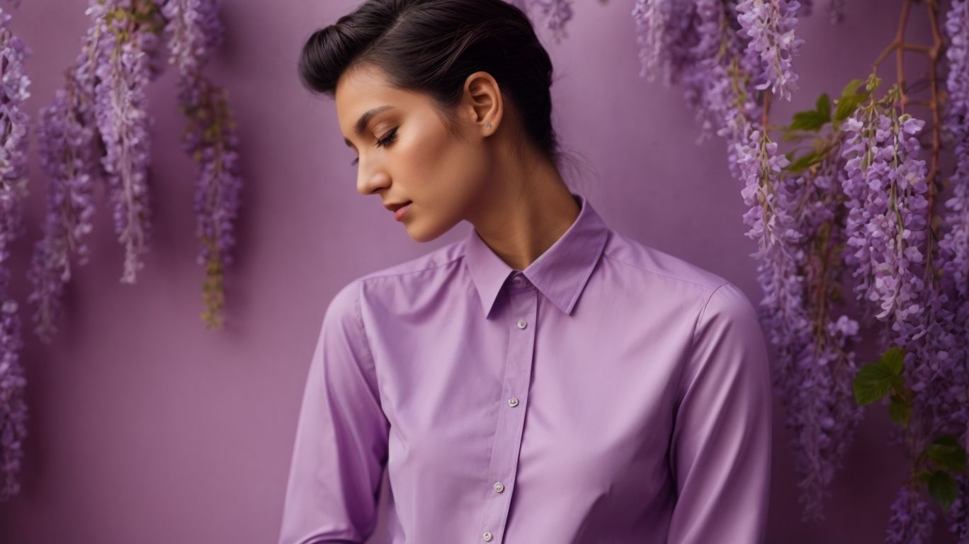 What goes with Wisteria color shirt?